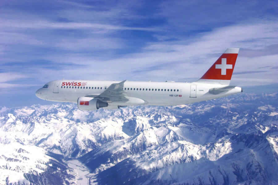 Avión de Swiss - Reserva los vuelos lowcost online