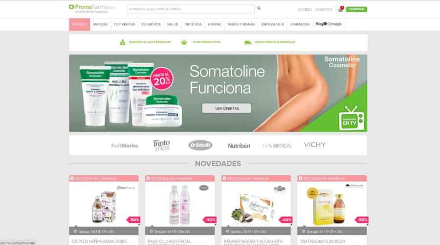 ofertas promocionales PromocionesFarma para conseguir los mejores precios