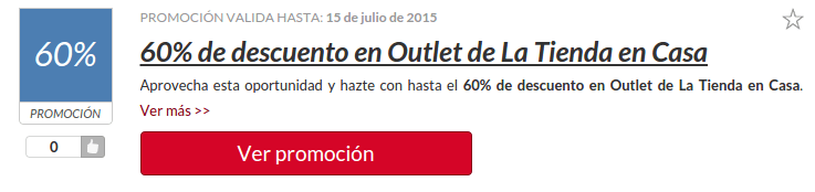 Cupón LTC Código descuento de la Tienda en Casa