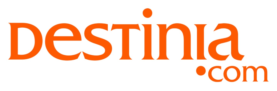 Destinia logo Viaja con Destinia.com