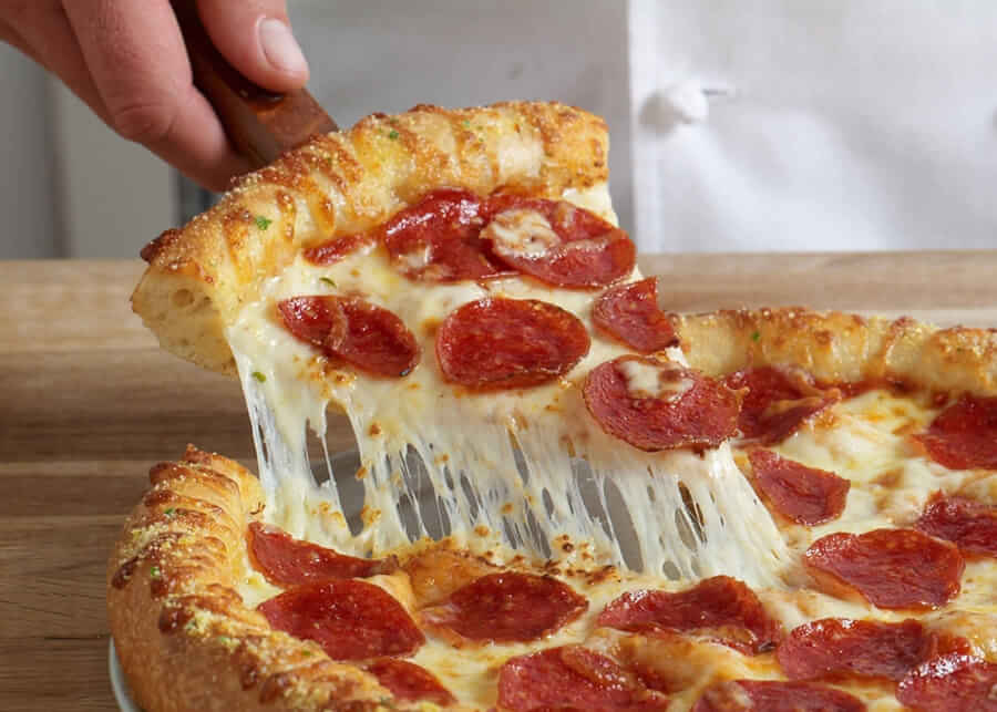 Las mejores pizzas es Domino's Pizza