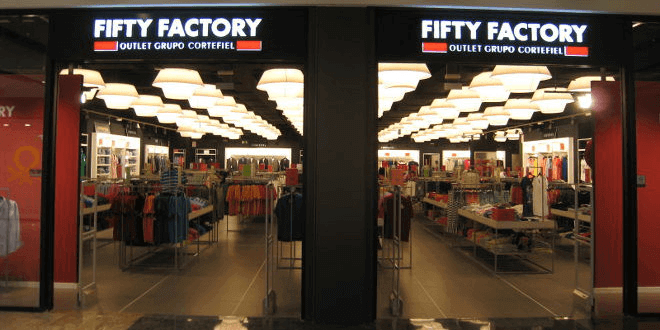 Compra las grandes marcas con codigos promocionales Fifty Factory