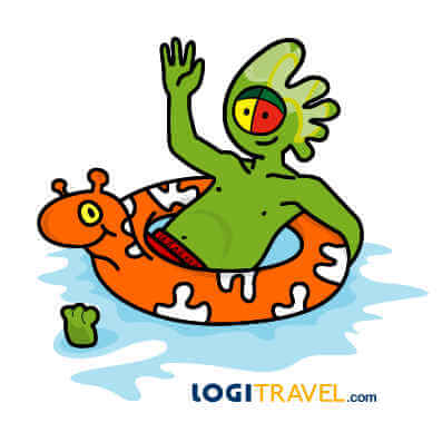 Mascota Logitravel - él ya ha aprovechado las mejores promociones