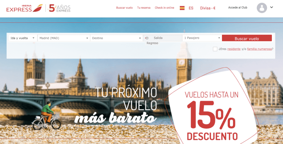 oferta de la tienda online ibera express