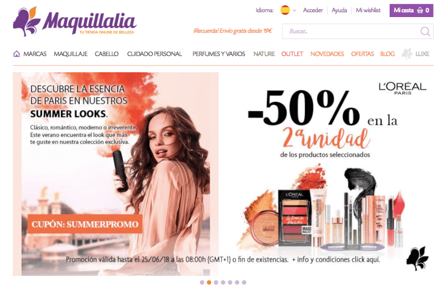 promociones maquillalia