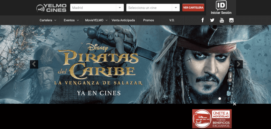 ofertas de yelmo cines