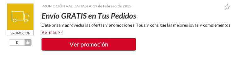 Envío Gratis Tous Échale un vistazo a nuestras promociones y códigos Tous