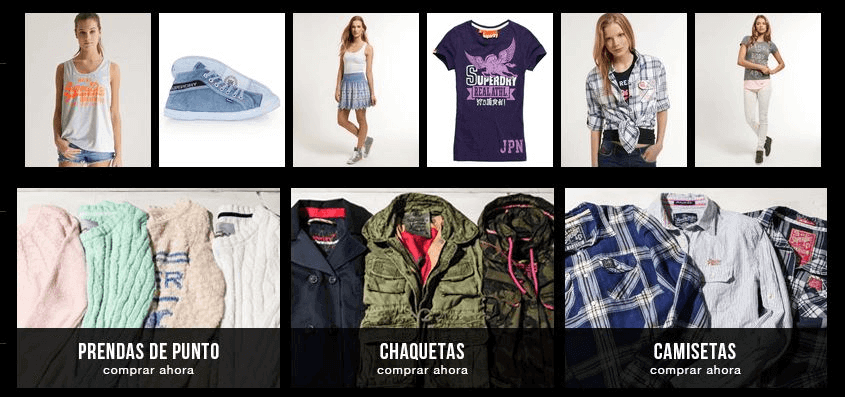 Quieres comprar diseñoss de gran calidad barato? Utiliza los cupones promocionales Superdry