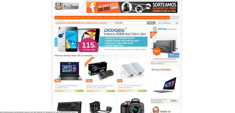 Las mejores ofertas PCComponentes en su Sitio Web