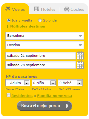 Vuela mas barato utilizando nuestros cupones promocionales Vueling