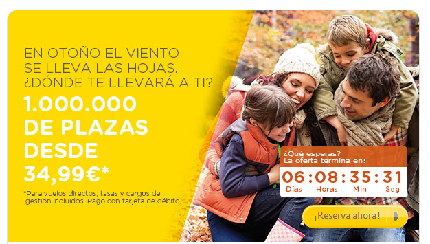 Busca, compra y vuela usando codigos descuento Vueling